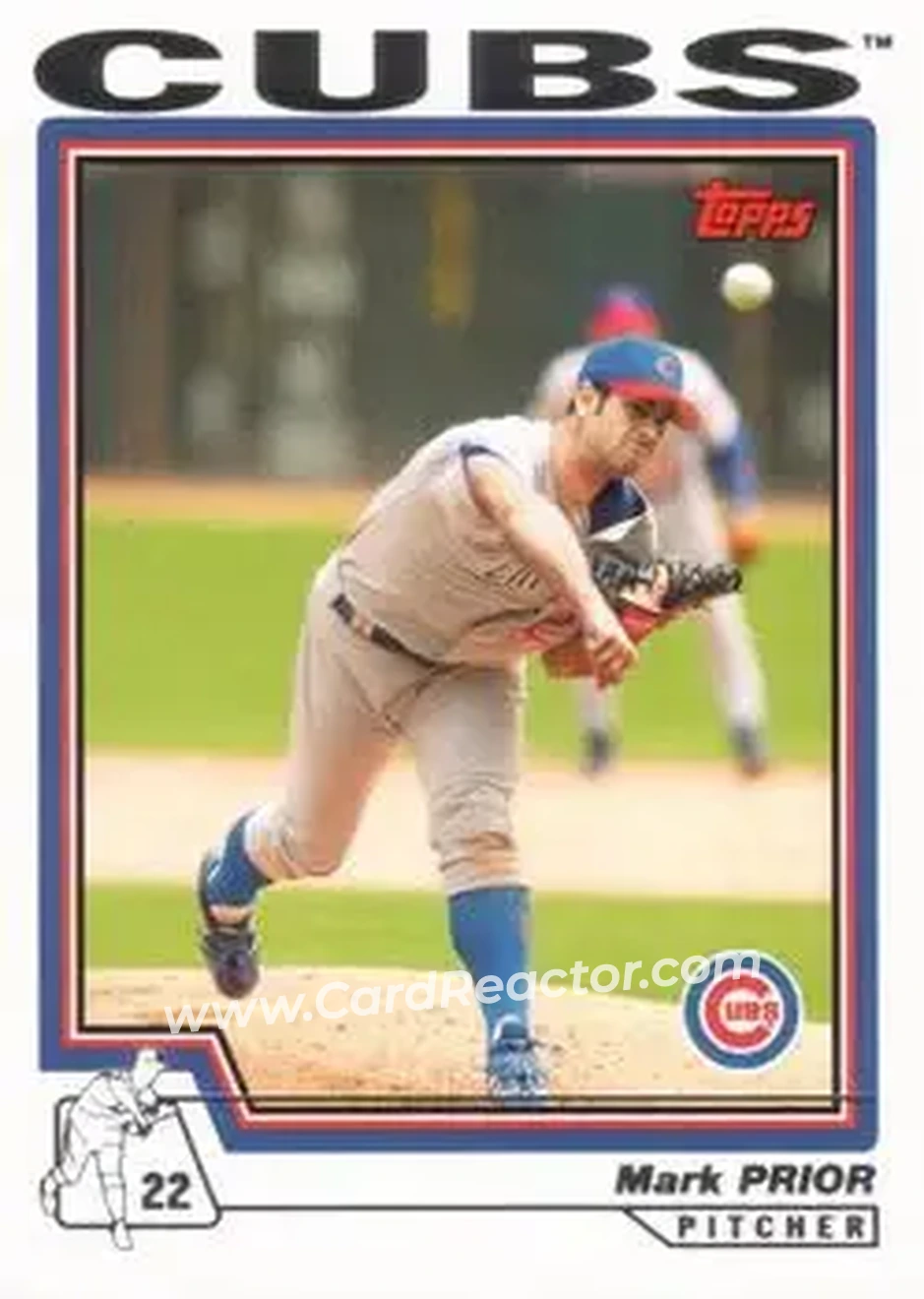 2004 Topps #50 - Mark Prior - Chicago Cubs - Front 2004 Topps #50 - Mark Prior - Chicago Cubs - Front