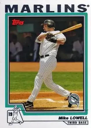 2004 Topps #55 - Mike Lowell - Florida Marlins