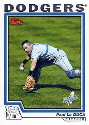 2004 Topps #58 - Paul Lo Duca - Los Angeles Dodgers
