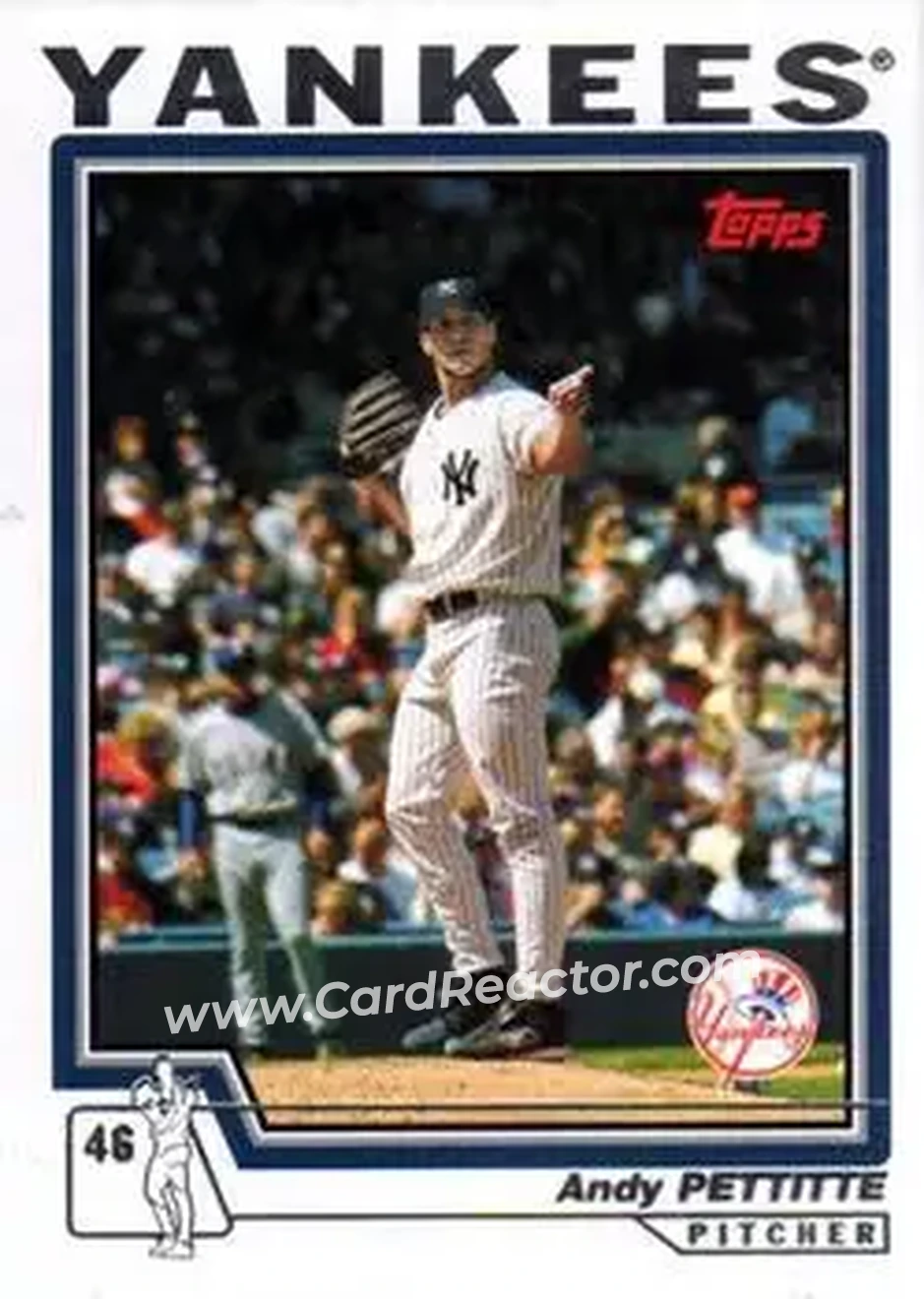 2004 Topps #64 - Andy Pettitte - New York Yankees - Front