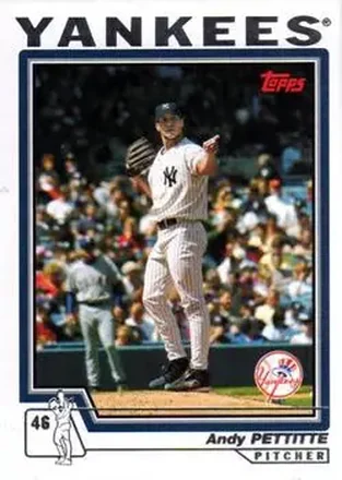 2004 Topps #64 - Andy Pettitte - New York Yankees