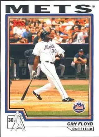 2004 Topps #66 - Cliff Floyd - New York Mets