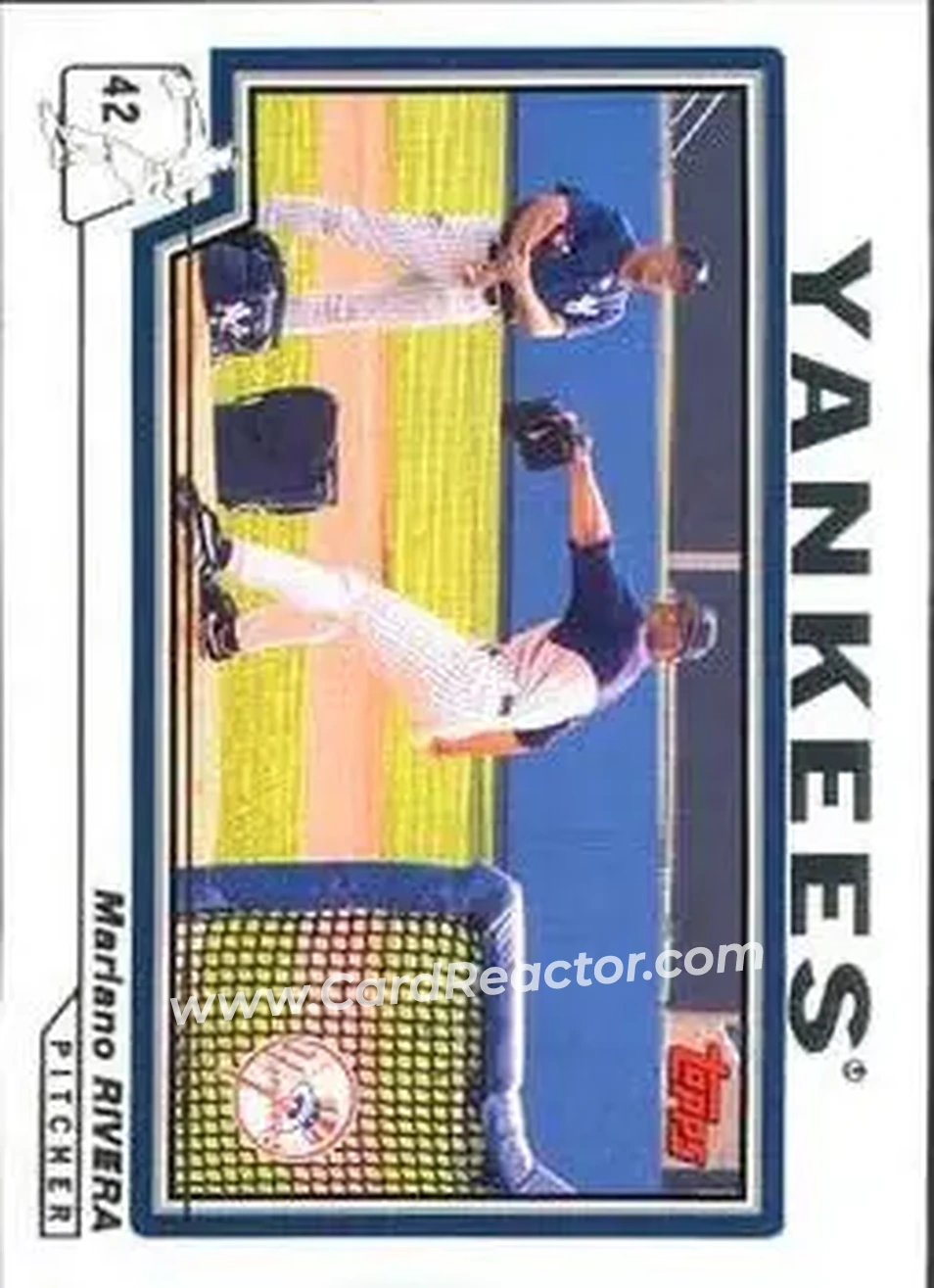 2004 Topps #67 - Mariano Rivera - New York Yankees - Front