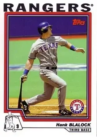 2004 Topps #75 - Hank Blalock - Texas Rangers