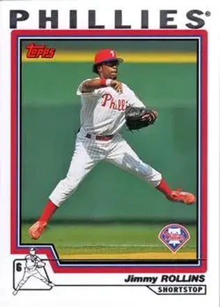 2004 Topps #76 - Jimmy Rollins - Philadelphia Phillies