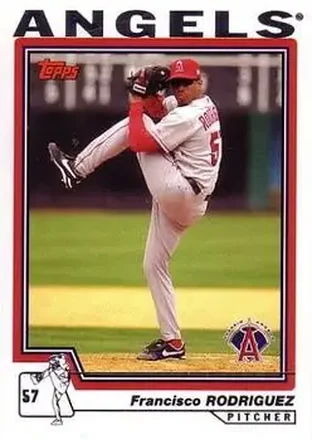 2004 Topps #77 - Francisco Rodriguez - Anaheim Angels