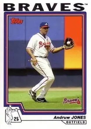 2004 Topps #80 - Andruw Jones - Atlanta Braves