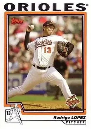 2004 Topps #81 - Rodrigo Lopez - Baltimore Orioles