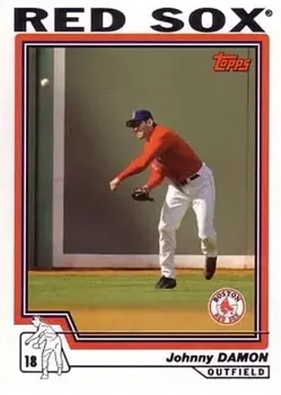 2004 Topps #82 - Johnny Damon - Boston Red Sox