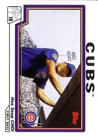 2004 Topps #83 - Hee Seop Choi - Chicago Cubs