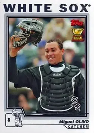 2004 Topps #84 - Miguel Olivo - Chicago White Sox