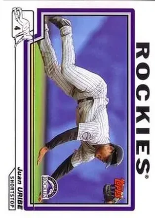 2004 Topps #87 - Juan Uribe - Colorado Rockies