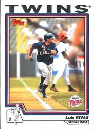 2004 Topps #91 - Luis Rivas - Minnesota Twins