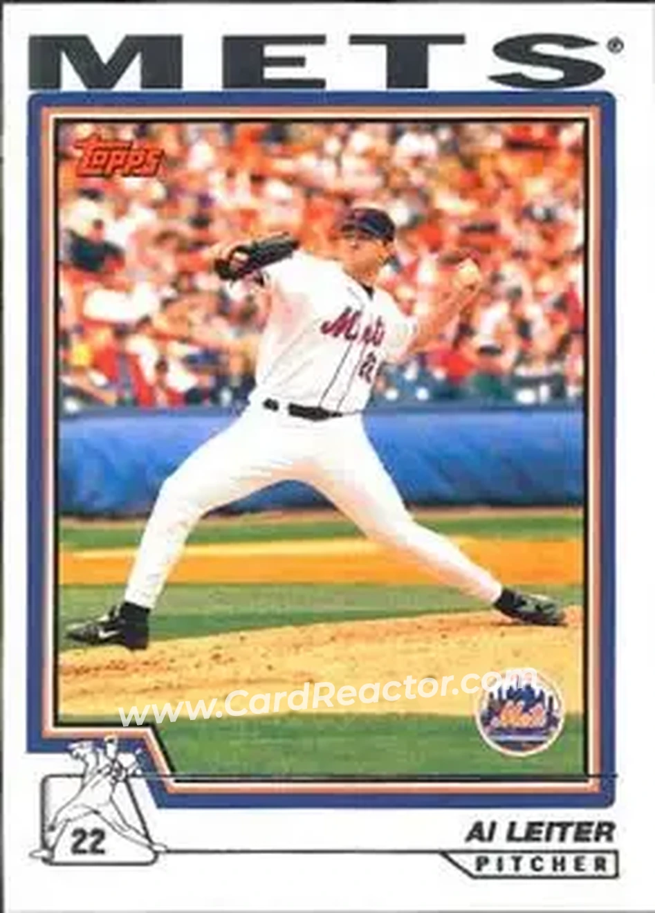2004 Topps #94 - Al Leiter - New York Mets - Front