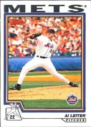 2004 Topps #94 - Al Leiter - New York Mets