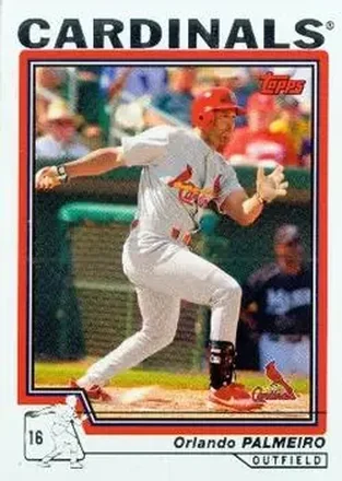 2004 Topps #101 - Orlando Palmeiro - St. Louis Cardinals