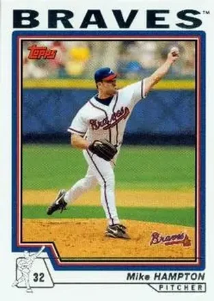 2004 Topps #104 - Mike Hampton - Atlanta Braves