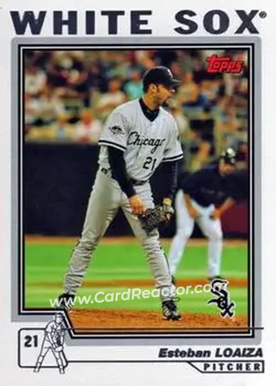 2004 Topps #108 - Esteban Loaiza - Chicago White Sox - Front