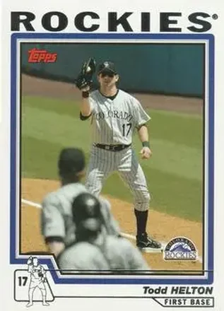 2004 Topps #110 - Todd Helton - Colorado Rockies