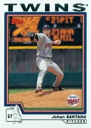 2004 Topps #115 - Johan Santana - Minnesota Twins