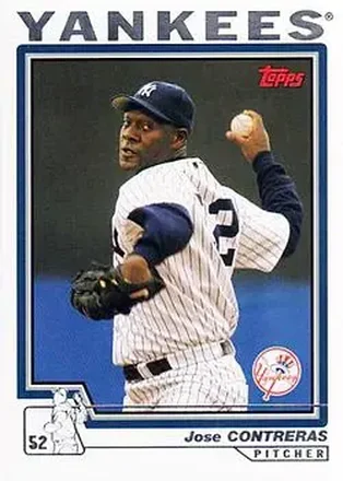 2004 Topps #116 - Jose Contreras - New York Yankees