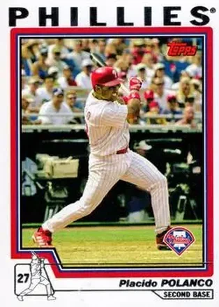 2004 Topps #117 - Placido Polanco - Philadelphia Phillies
