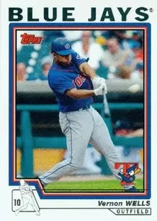 2004 Topps #120 - Vernon Wells - Toronto Blue Jays