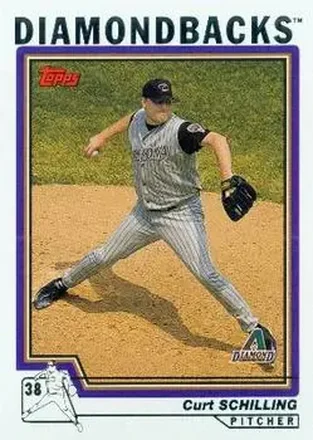2004 Topps #125 - Curt Schilling - Arizona Diamondbacks