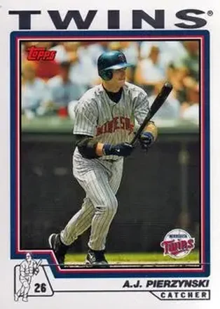 2004 Topps #131 - A.J. Pierzynski - Minnesota Twins