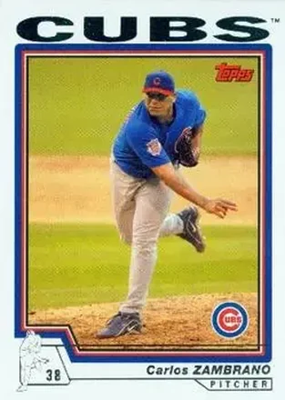 2004 Topps #136 - Carlos Zambrano - Chicago Cubs