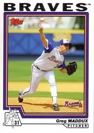 2004 Topps #140 - Greg Maddux - Atlanta Braves