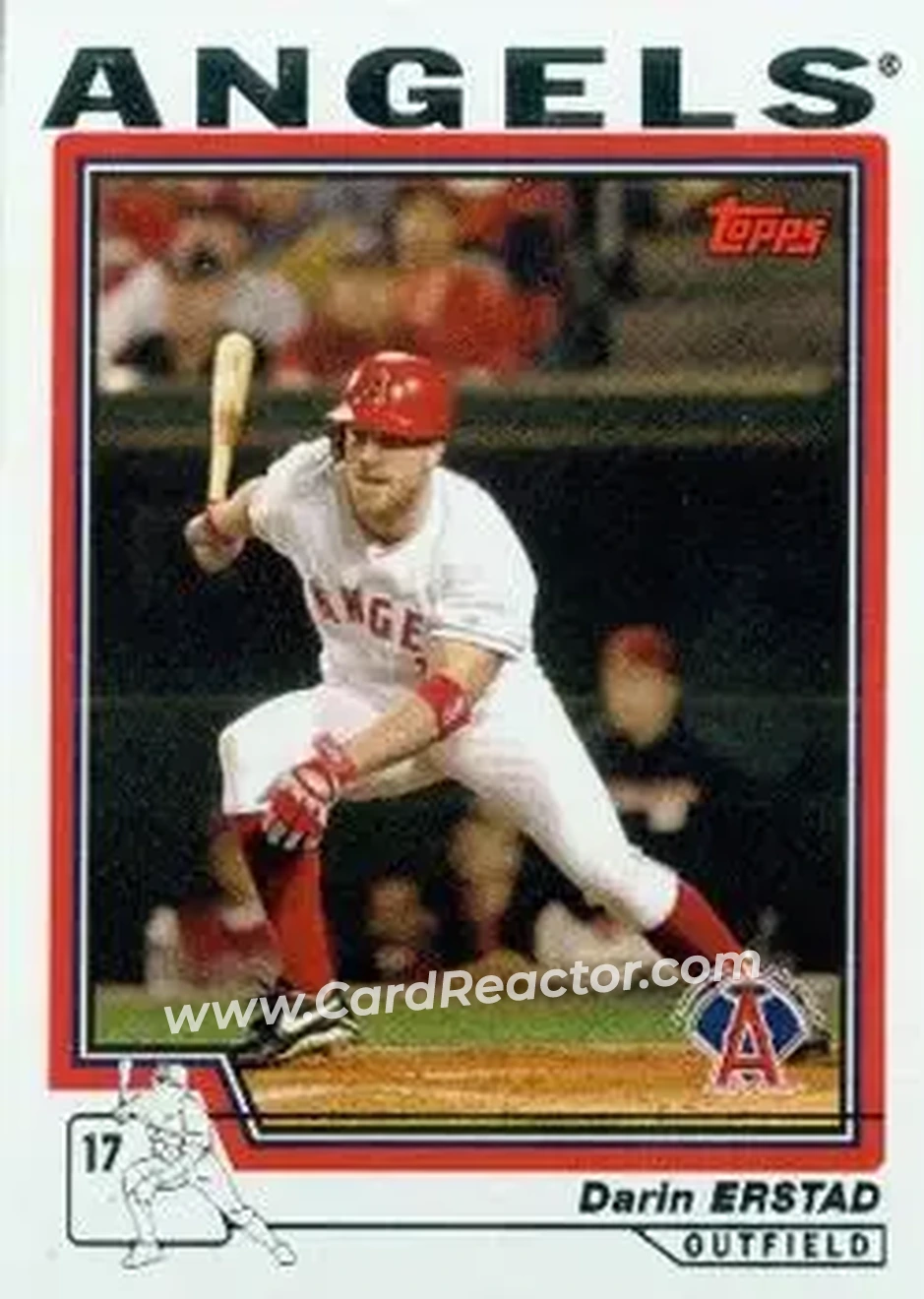 2004 Topps #161 - Darin Erstad - Anaheim Angels - Front 2004 Topps #161 - Darin Erstad - Anaheim Angels - Front