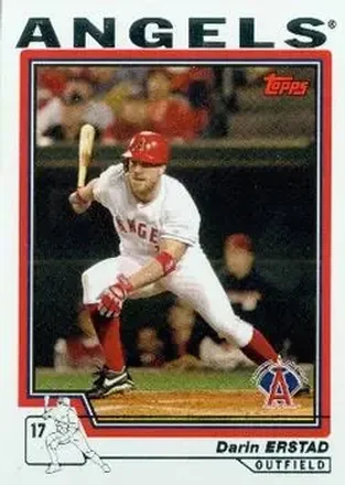 2004 Topps #161 - Darin Erstad - Anaheim Angels