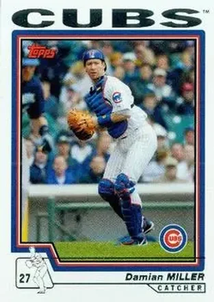 2004 Topps #165 - Damian Miller - Chicago Cubs