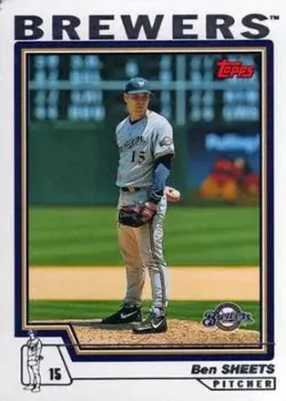 2004 Topps #176 - Ben Sheets - Milwaukee Brewers