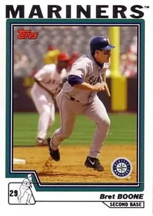 2004 Topps #185 - Bret Boone - Seattle Mariners