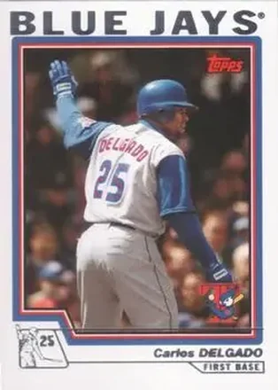 2004 Topps #190 - Carlos Delgado - Toronto Blue Jays