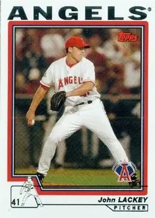 2004 Topps #191 - John Lackey - Anaheim Angels