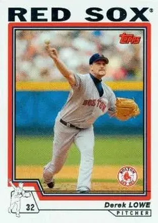 2004 Topps #194 - Derek Lowe - Boston Red Sox
