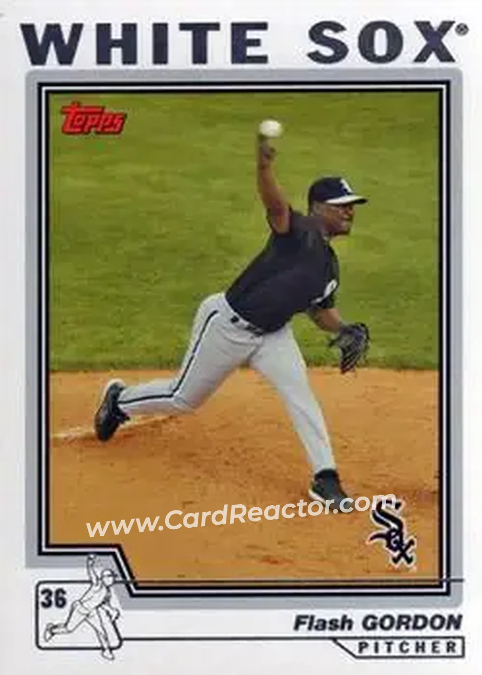 2004 Topps #196 - Tom Gordon - Chicago White Sox - Front