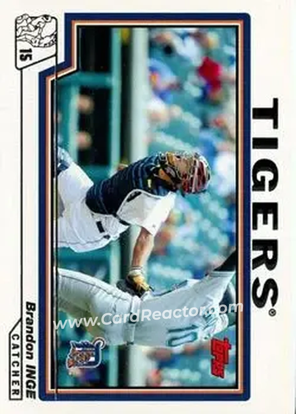 2004 Topps #199 - Brandon Inge - Detroit Tigers - Front