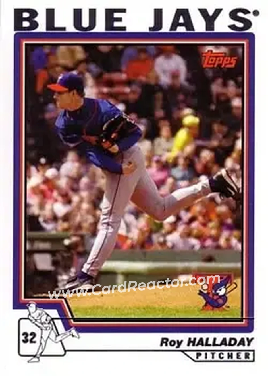 2004 Topps #209 - Roy Halladay - Toronto Blue Jays - Front