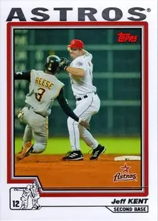 2004 Topps #250 - Jeff Kent - Houston Astros