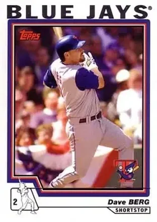 2004 Topps #102 - Dave Berg - Toronto Blue Jays
