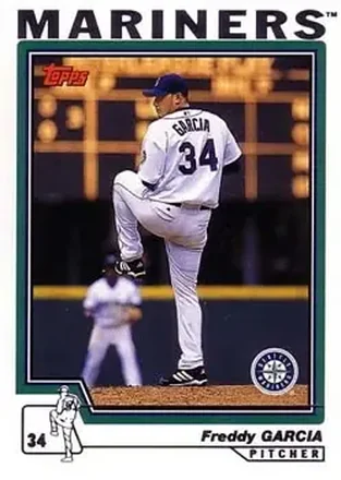2004 Topps #206 - Freddy Garcia - Seattle Mariners