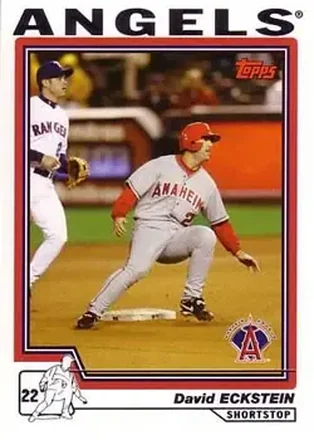 2004 Topps #210 - David Eckstein - Anaheim Angels