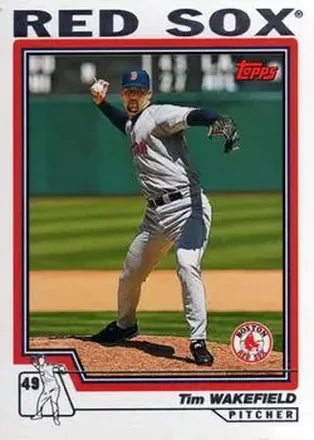 2004 Topps #213 - Tim Wakefield - Boston Red Sox
