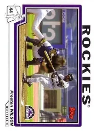 2004 Topps #217 - Preston Wilson - Colorado Rockies