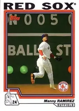 2004 Topps #220 - Manny Ramirez - Boston Red Sox