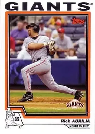 2004 Topps #225 - Rich Aurilia - San Francisco Giants